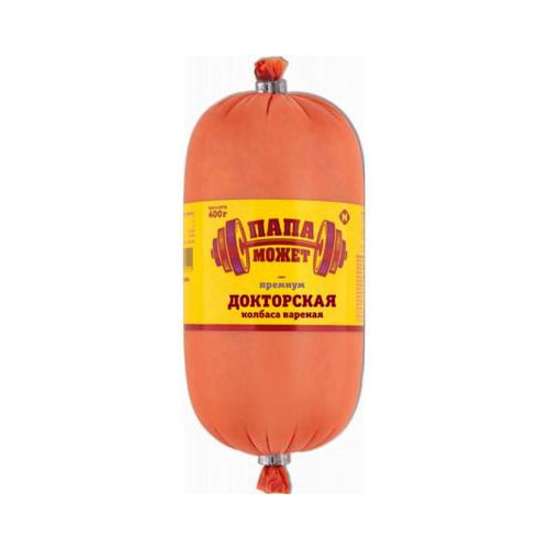 Колбаса "Папа Может" Докторская 400 г.